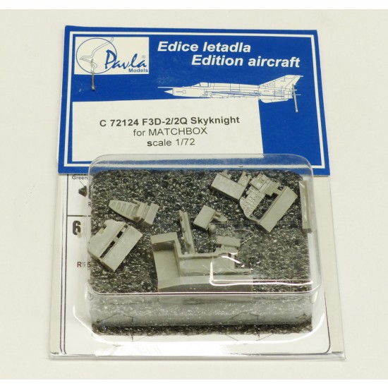 1/72 Douglas F3D-2/2Q Skyknight Cockpit Set for Matchbox kits