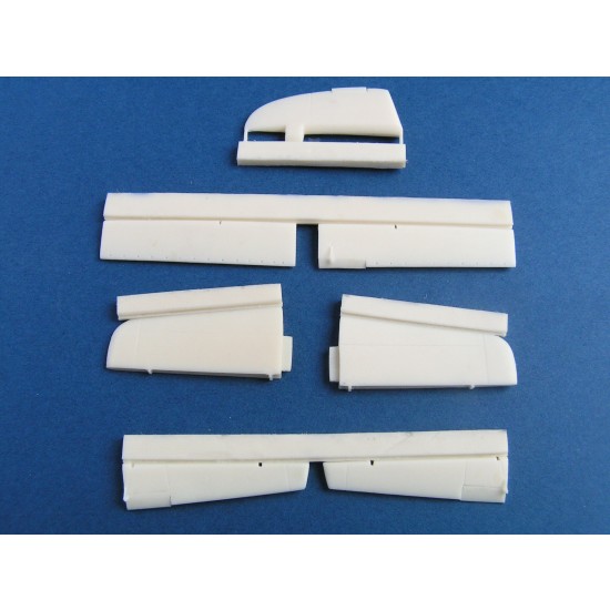 1/48 Hawker Sea Hawk FGA.6 Control Surfaces for Trumpeter kit