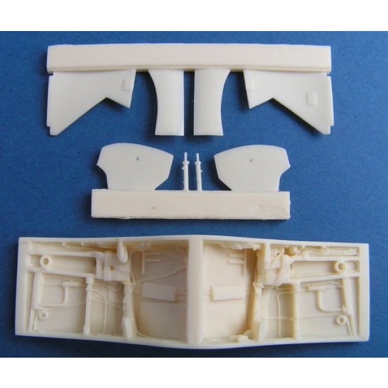 1/48 Hawker Sea Hawk FGA.6/Mk.100/Mk.101 Main Wheel Well for Trumpeter kit