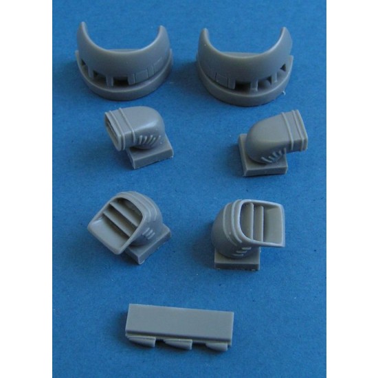 1/72 Bae Harrier Gr.9 - Starboard Intake and Exhaust Nozzle for Airfix kit