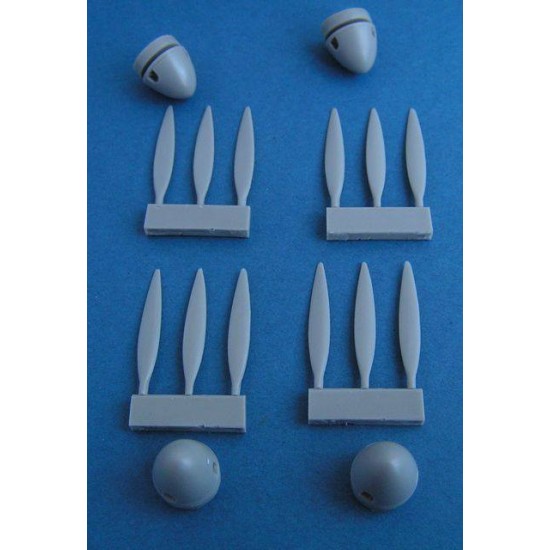 1/72 Avro Lancaster Mk.I/III de Havilland DH 5/40 Propellers set for Airfix kit