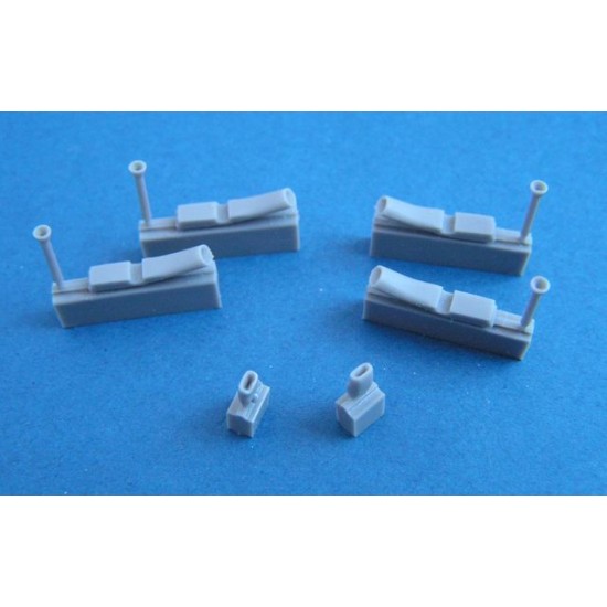 1/72 Bristol Blenheim Mk.I Engine Exhausts and Intakes for Airfix kit