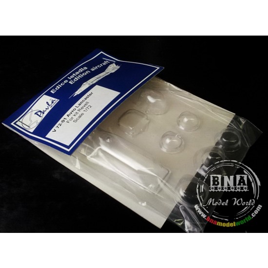 1/72 Avro Lancaster Vacu-Formed Canopy for Revell kit
