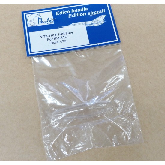 1/72 North-American FJ-4B Fury Vacu-formed Canopy for Emhar kits