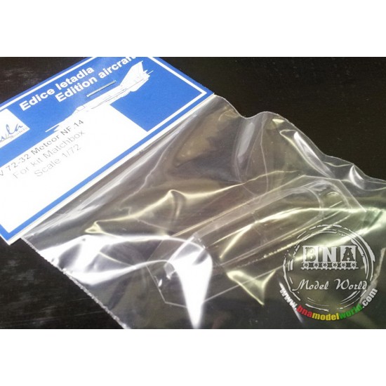 1/72 Gloster Meteor NF-14 Vacu-Formed Canopy for Matchbox kit