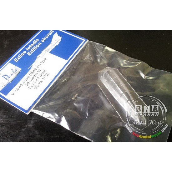 1/72 Aichi D3A2 Val Type 99 Model 22 Vacu-Formed Canopy for Fujimi kit