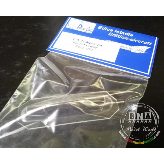 1/72 Dassault-Dornier Alpha Jet Vacu-Formed Canopy for Airfix/Heller kit