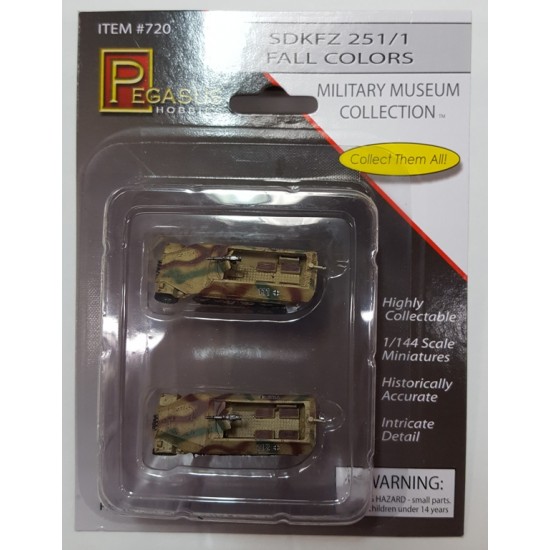 1/144 SdKfz. 251/1 Fall Colours #111 #112 (2 kits)