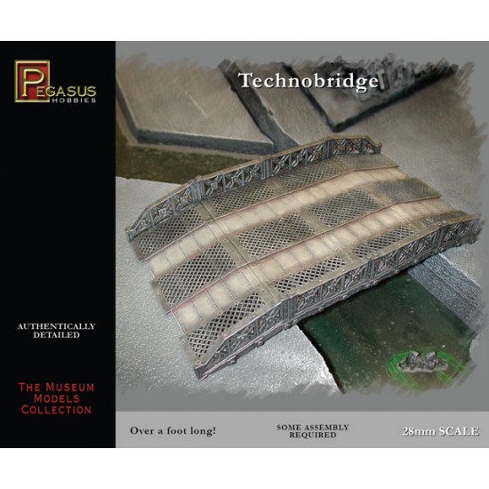 (28mm) Technobridge Plastic Model Scenery kit