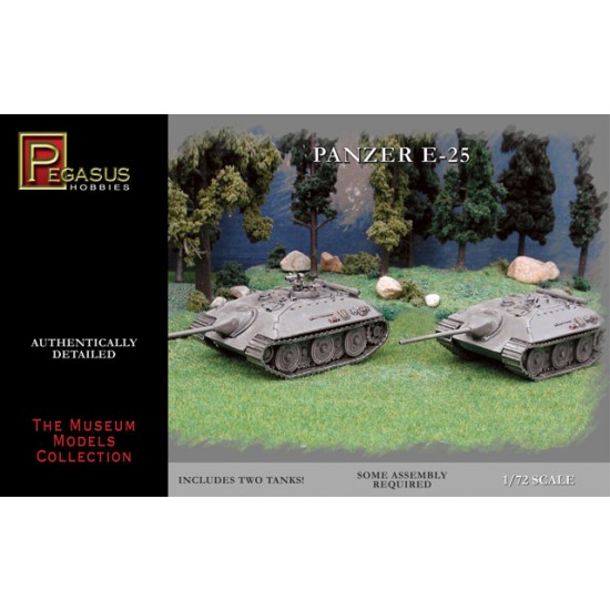 1/72 German Panzer E-25 Tanks (2 kits)