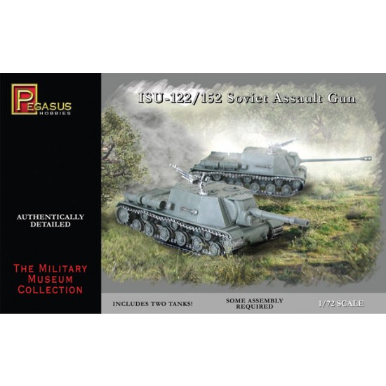 1/72 Soviet Assault Gun ISU-122/152 (2 kits)