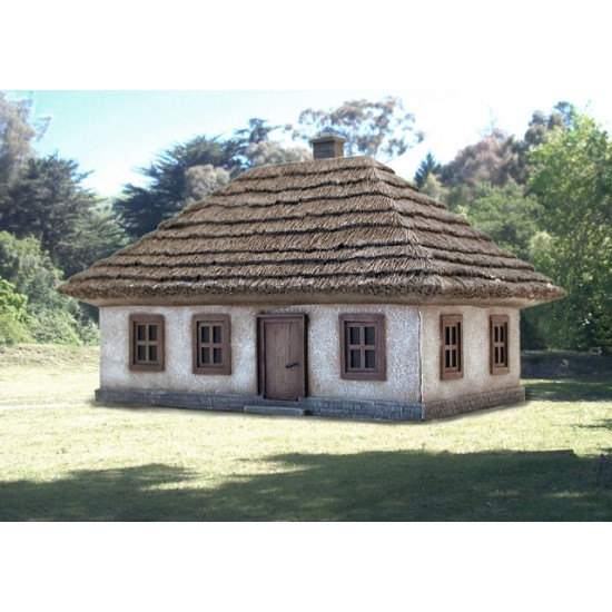 1/72 Ukrainian House #2 (Ready-to-Display)