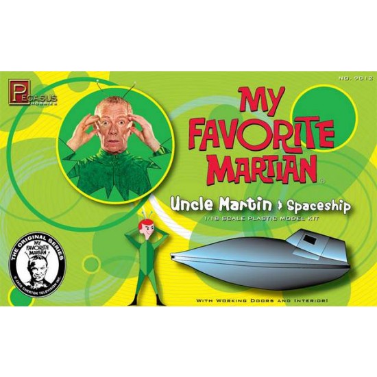 1/18 "My Favorite Martian" - Uncle Martin and Spaceship