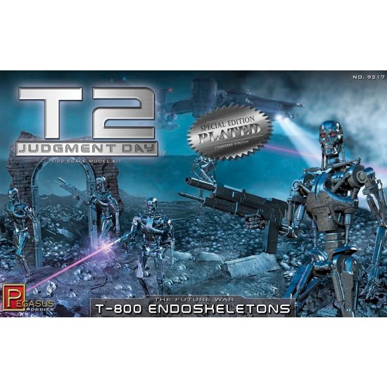 1/32 Terminator 2 T800 Endoskeletons