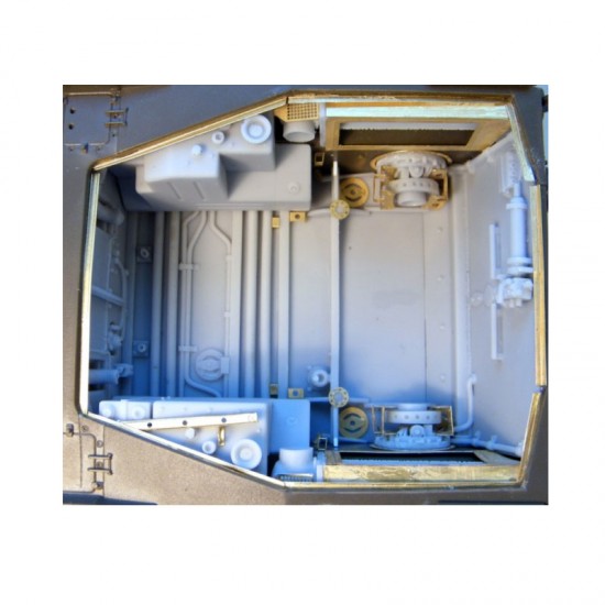1/35 Leopard 1 Triebwerkraum Engine Compartment for Revell/Italeri kits