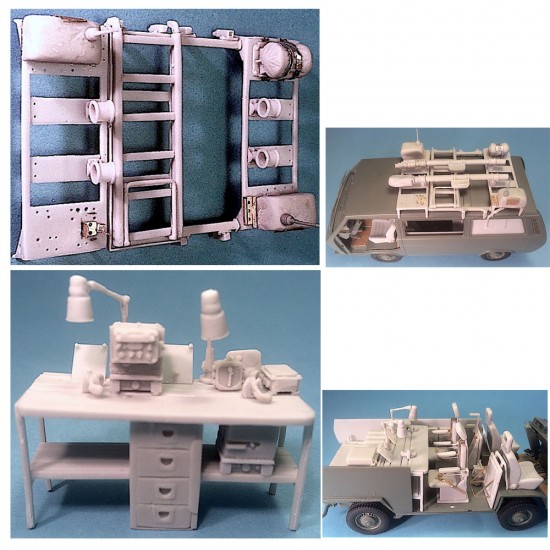 1/35 VW T3 Radio Shop Conversion Set for Takom kits