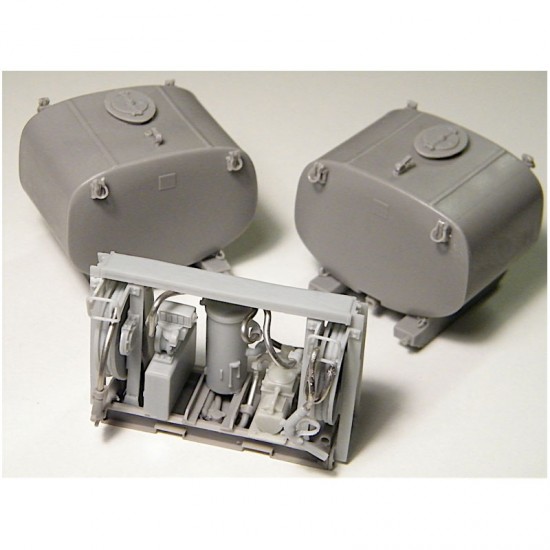 1/35 US Tank and Pump-Unit Liquid Dispensing Truck Conversion set