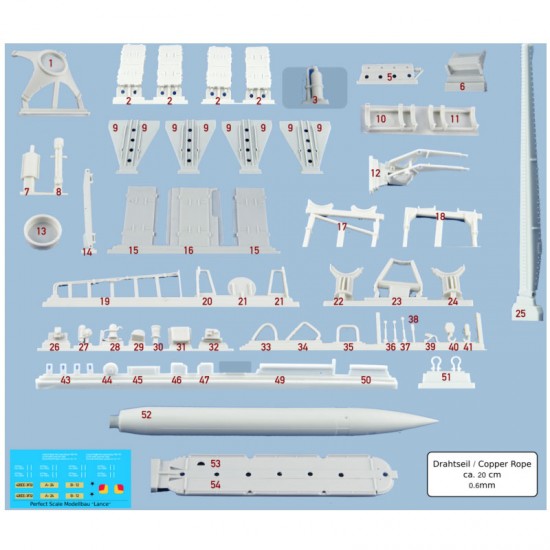 1/35 M688 Lance LT (Loader Transporter) Conversion set for Dragon M752 #3576