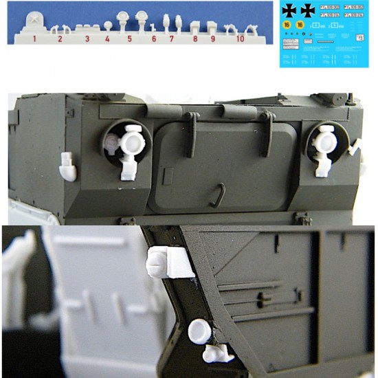 1/35 M752/M688 Lance Bundeswehr Version Conversion set for Dragon kit #3576
