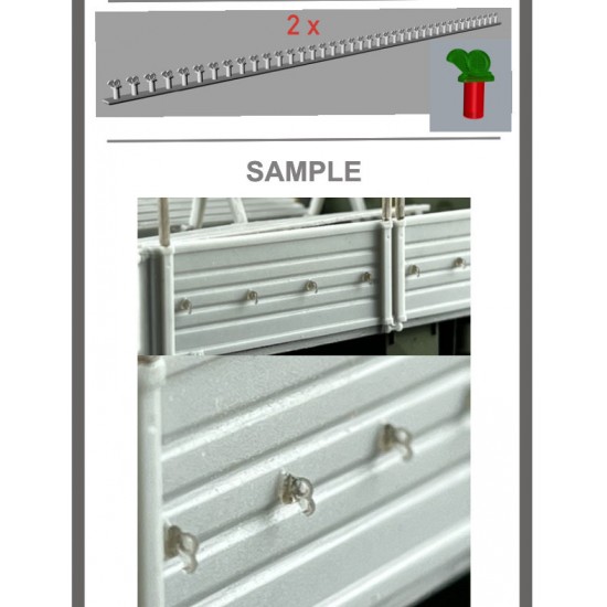 1/35 2x 40 Tarpaulin Hooks