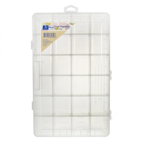 Craft Organiser - Rounded 24 Compartments