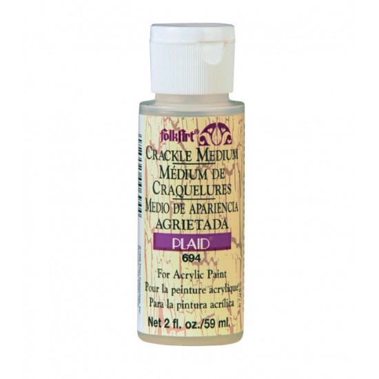 FolkArt Acrylics - Crackle Medium #694 (2oz/59ml)