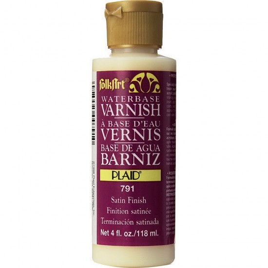 FolkArt Finishes - Waterbase Varnish #791 (4oz/118ml)