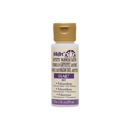 FolkArt Finishes - Artists Varnish Satin #885 (2oz/59ml)
