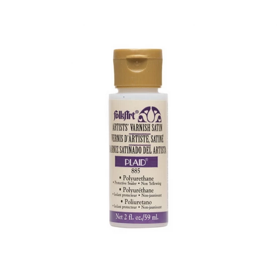FolkArt Finishes - Artists Varnish Satin #885 (2oz/59ml)