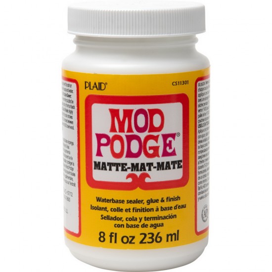 Mod Podge Matte #CS11301 (8oz/236ml) - Waterbase Sealer, Glue & Finish
