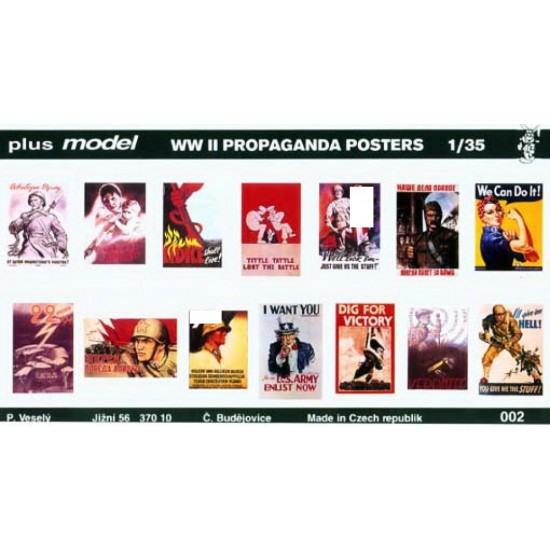 1/35 WWII Propaganda Posters Vol.1