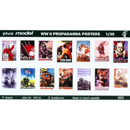 1/35 WWII Propaganda Posters Vol.2