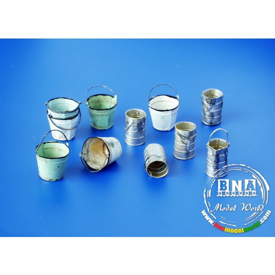 1/35 Metal Buckets and Cans