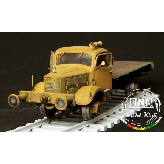 Conversion Set for 1/35 German L4500A Railway Truck for Zvezda kit