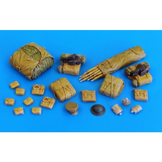 1/48 WWI British Rucksack set (22 Resin parts)