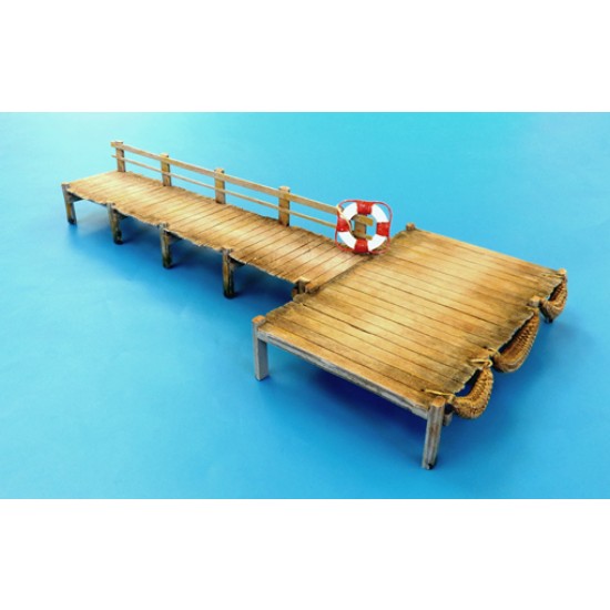 1/35 Jetty (Laser Carved Wooden Parts)