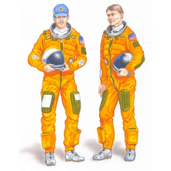1/48 SR-71 Crew (2 figures) (Resin parts with Decals)