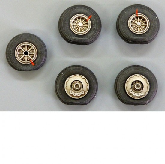 1/72 Douglas DC-6/C-118 Wheels for Heller kits