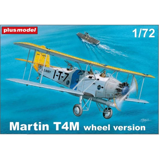 1/72 US Martin T4M Torpedo Plane Wheel Version