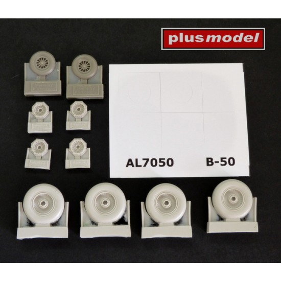 1/72 Boeing B-50 Superfortress Wheels