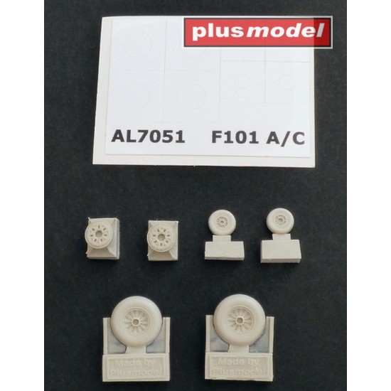 1/72 McDonnell F-101A/C Voodoo Wheels