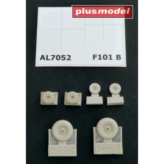 1/72 McDonnell F-101B Voodoo Wheels