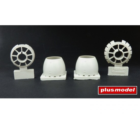 1/72 Martin PBM5 Mariner Engines Covers for Minicraft kits