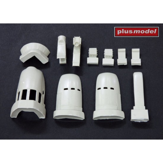 1/72 Curtiss C-46 Commando Engine Covers