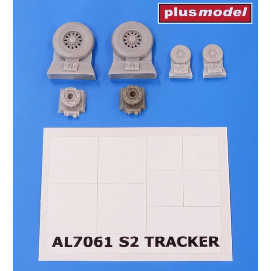 1/72 Grumman S2 Tracker Wheels