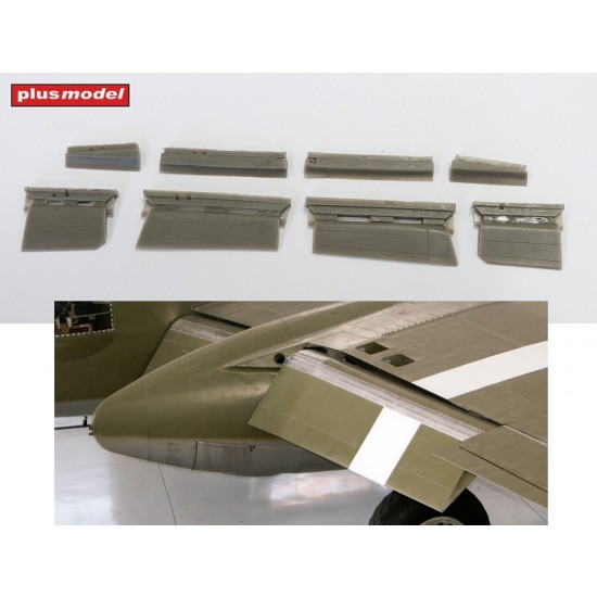 1/72 B-25 Mitchell Flaps