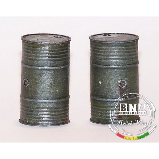 1/35 Metallic Drums (2pcs)