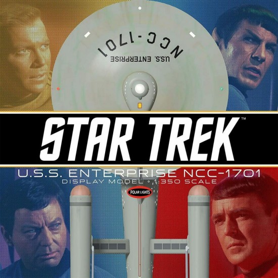 1/350 Star Trek TOS USS Enterprise Prebuilt 3' 91.44cm Display Model