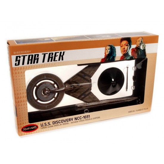1/2500 Star Trek Discovery U.S.S. Discovery Prebuilt Display Model