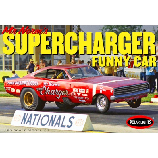 1/25 1969 Dodge Charger Funny Car Mr. Norm